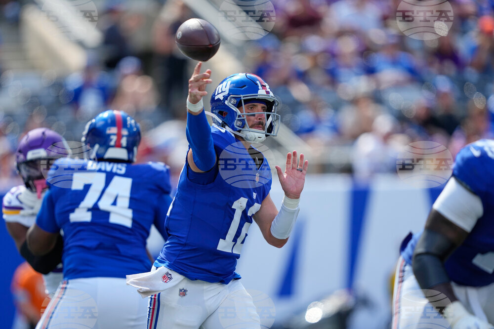 Vikings Giants Football
