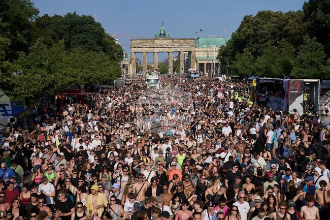 APTOPIX Germany Rave the Planet Techno Parade In Berlin