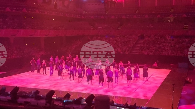 Шоуто „Чудесният свят на гимнастиката“ показа красотата на спорта на зрителите в зала "Фестхале" във Франкфурт