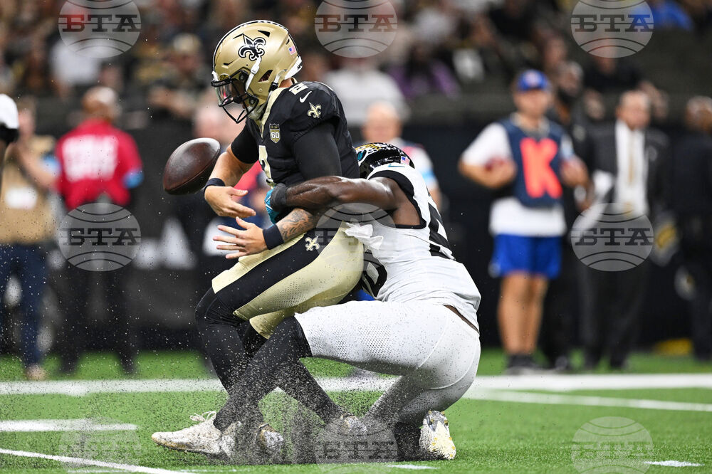 APTOPIX Jaguars Saints Football