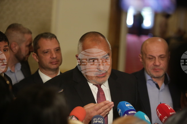 Народно събрание - Бойко Борисов - брифинг