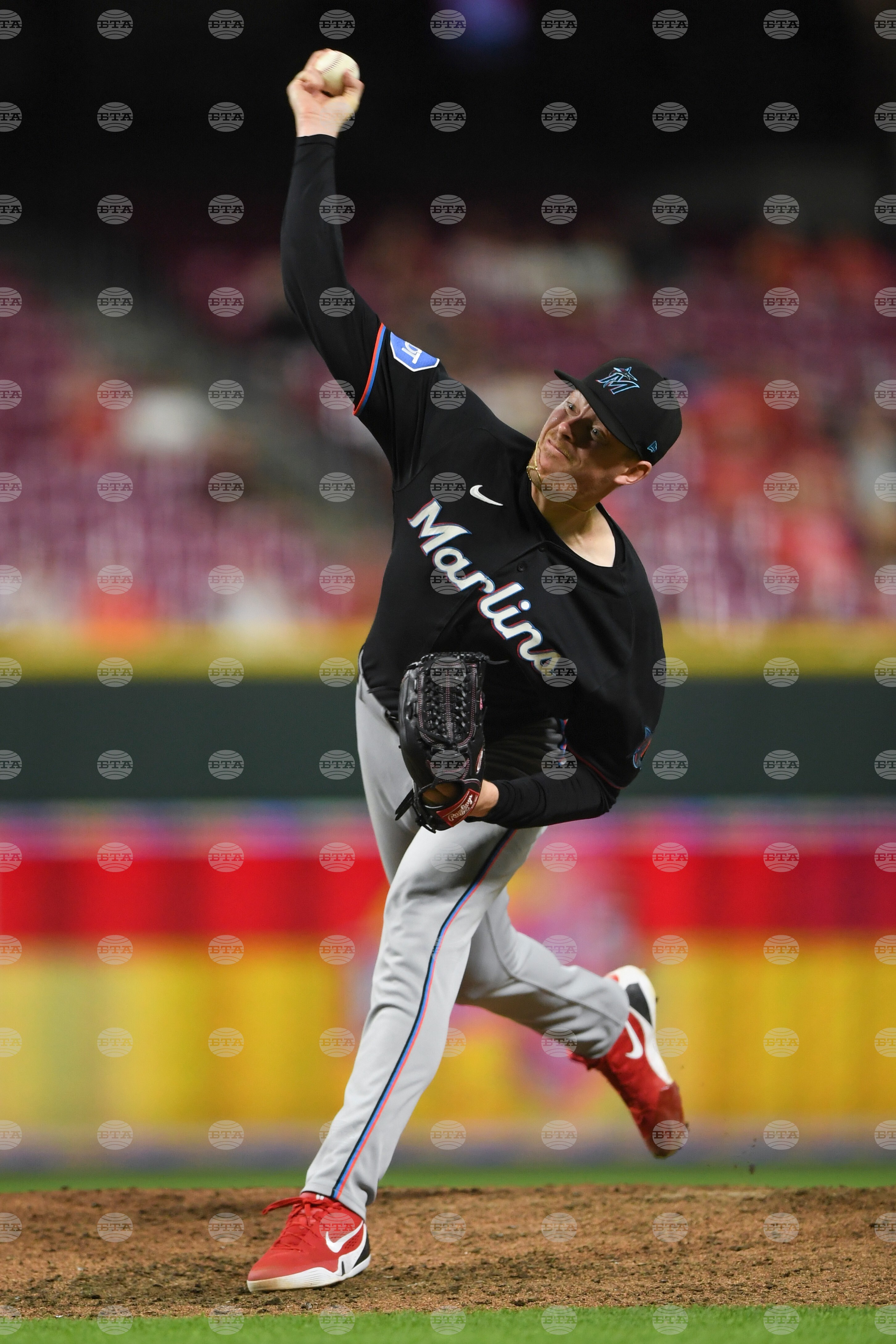 Marlins Reds Baseball