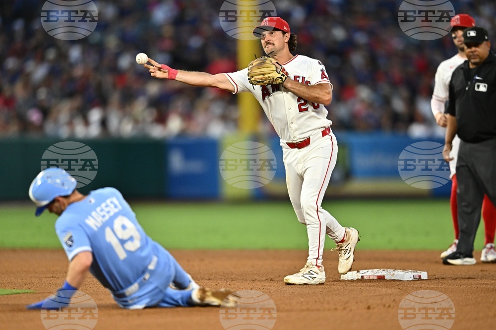Royals Angels Baseball