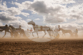 APTOPIX Russia Harness Racing