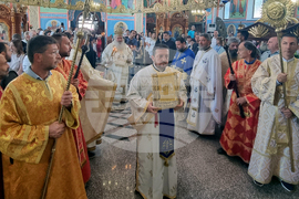 Шумен - чудотворната Хавайска мироточива Иверска икона на Пресвета Богородица - поклонение