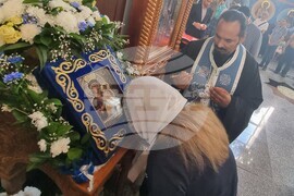Шумен - чудотворната Хавайска мироточива Иверска икона на Пресвета Богородица - поклонение
