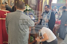 Шумен - чудотворната Хавайска мироточива Иверска икона на Пресвета Богородица - поклонение