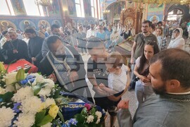 Шумен - чудотворната Хавайска мироточива Иверска икона на Пресвета Богородица - поклонение