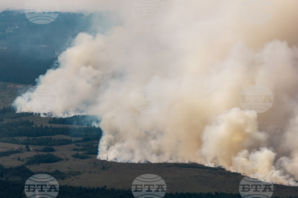 Germany Belgium Europe Wildfires