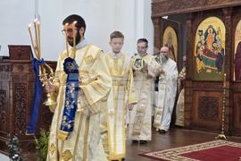 Село Арчар - храм „Успение Богородично“ - литургия