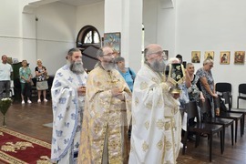 Село Арчар - храм „Успение Богородично“ - литургия