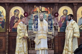 Село Арчар - храм „Успение Богородично“ - литургия