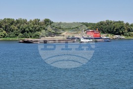 Русе - река Дунав - ниско ниво