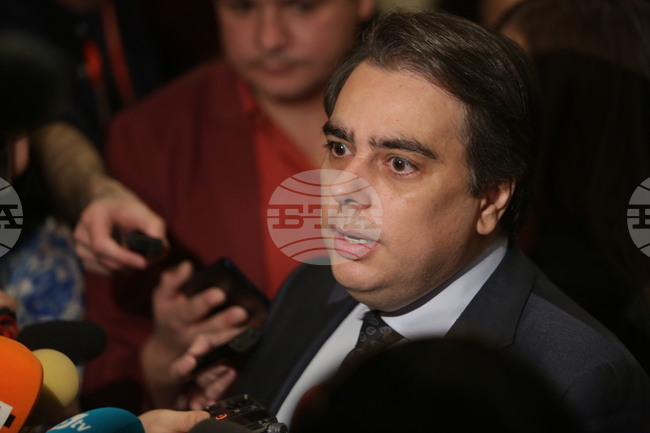 Народно събрание - Асен Василев - брифинг