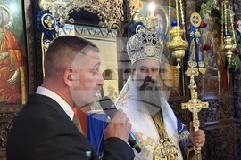 Самоков - патриарх Даниил - света литургия
