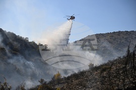 APTOPIX Greece Wildfire