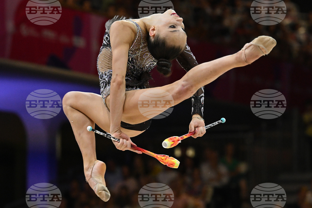 APTOPIX Germany Rhythmic Gymnastics Worlds