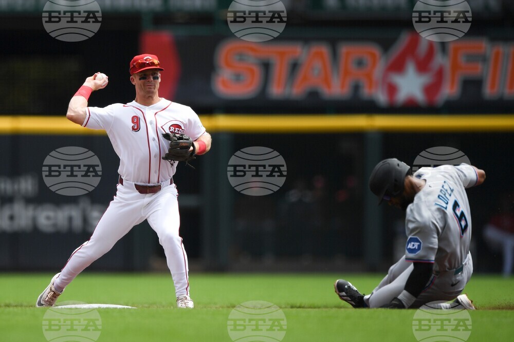 Marlins Reds Baseball