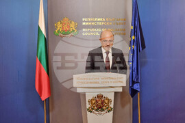 Министерски съвет ‐ Асен Меджидиев ‐ брифинг