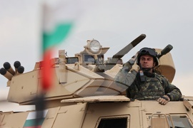 Летище Доброславци - военен парад - подготовка