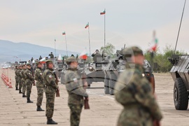 Летище Доброславци - военен парад - подготовка