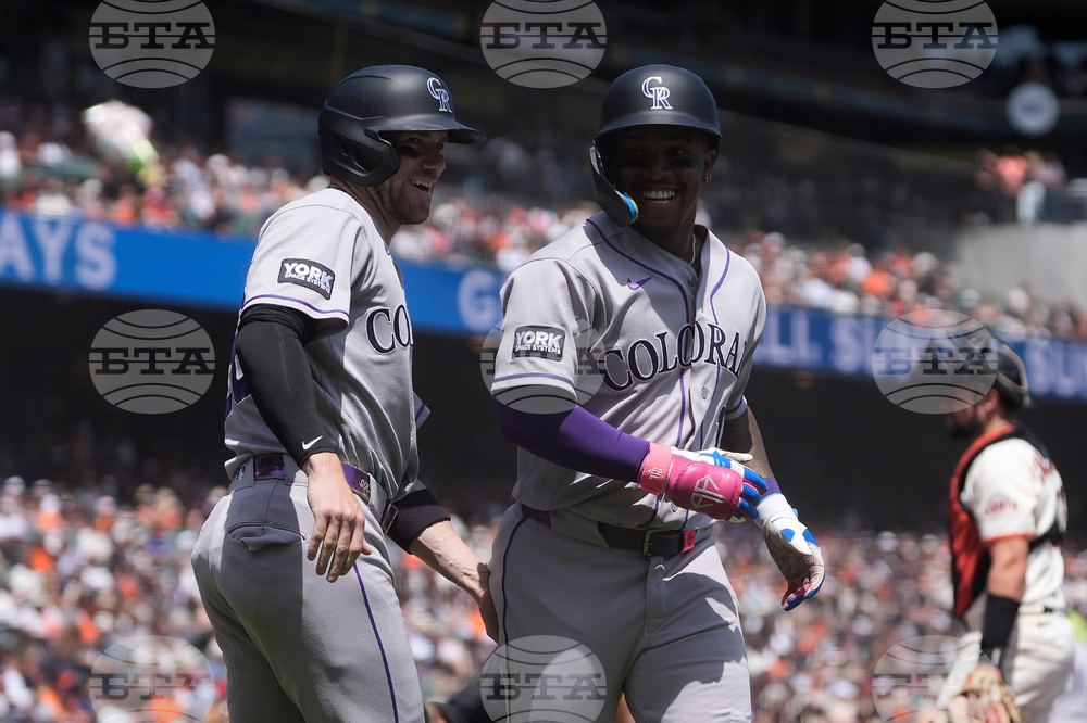Rockies Giants Baseball