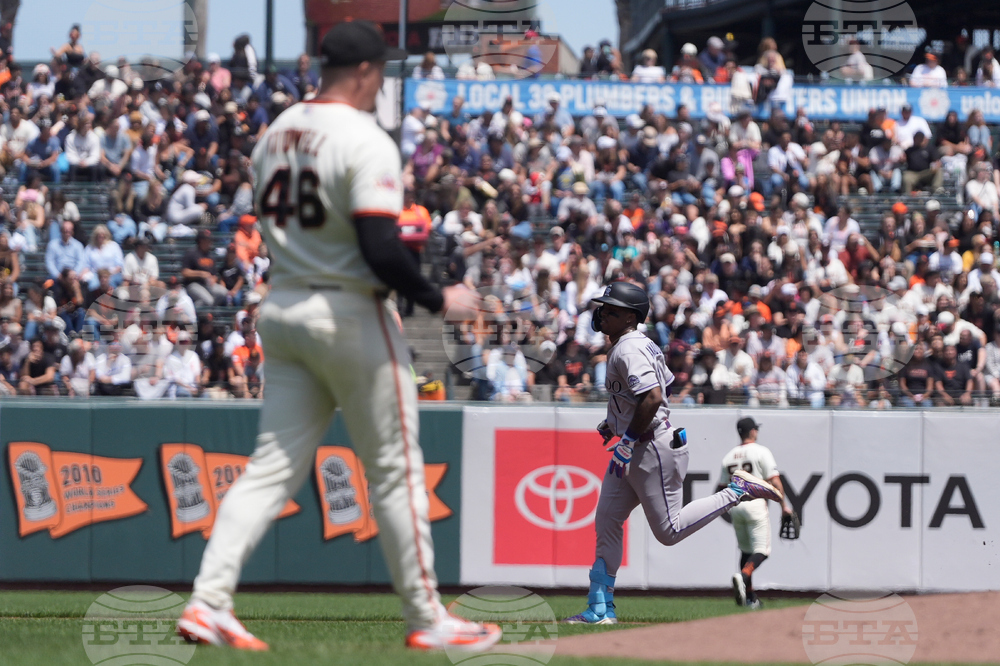 Rockies Giants Baseball