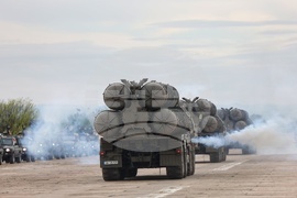 Летище Доброславци - военен парад - подготовка