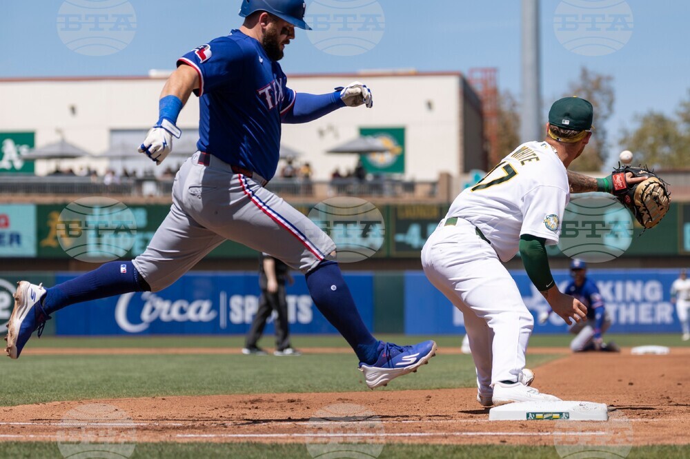 Rangers Athletics Baseball