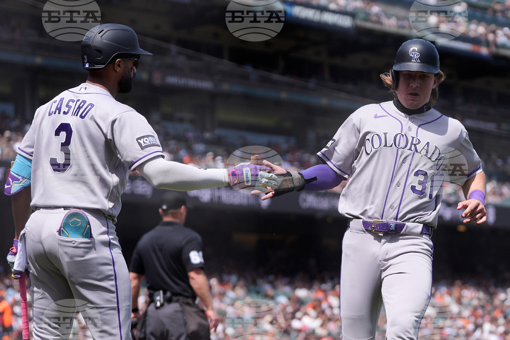Rockies Giants Baseball
