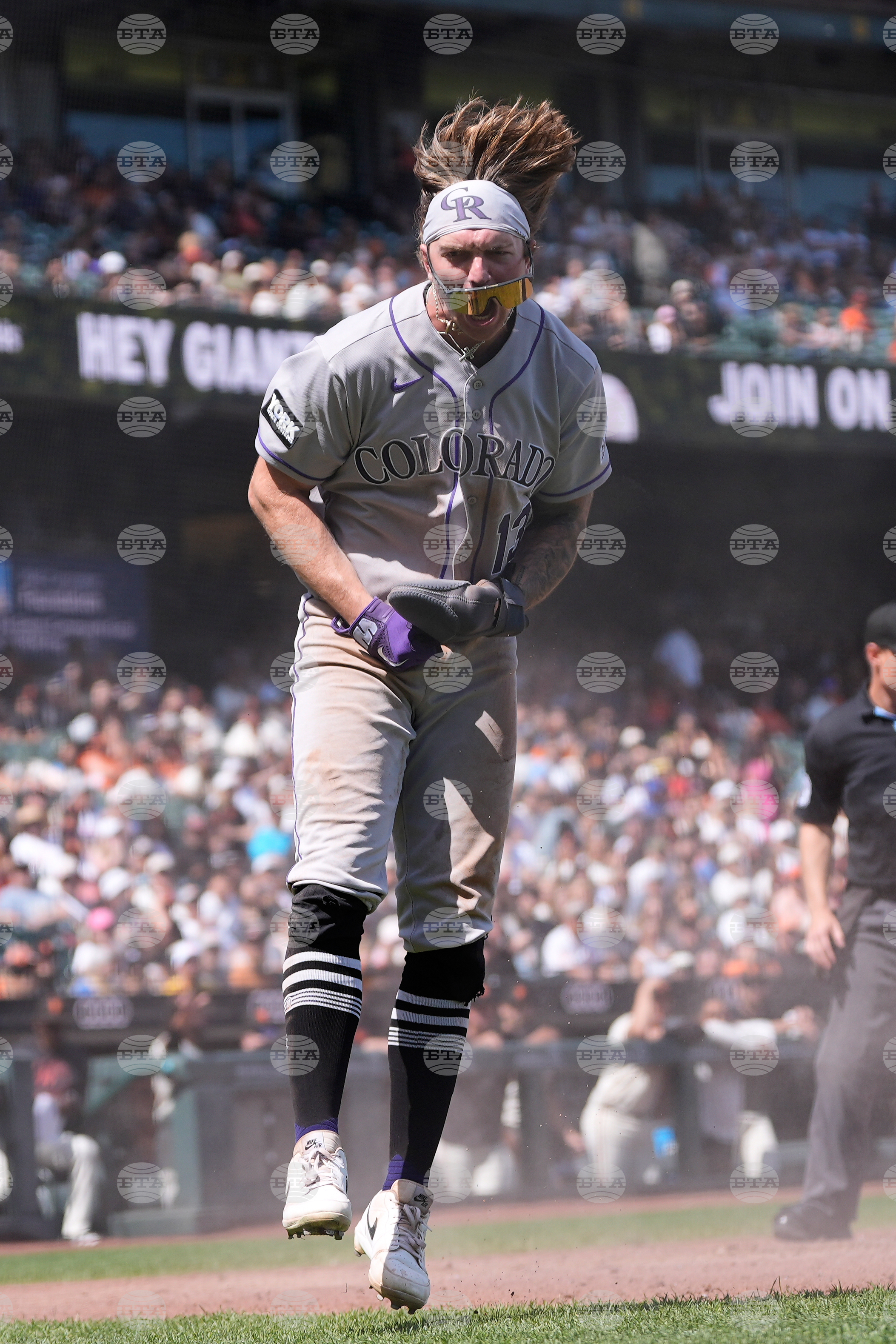 Rockies Giants Baseball