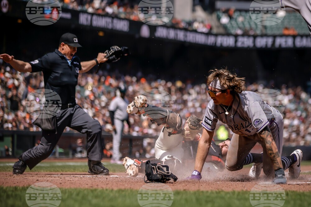 Rockies Giants Baseball