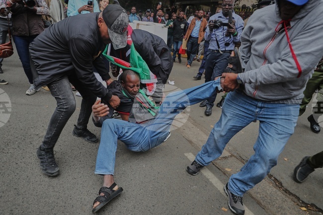 APTOPIX Kenya Protest