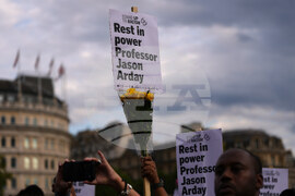 Britain Cambridge Professor Vigil
