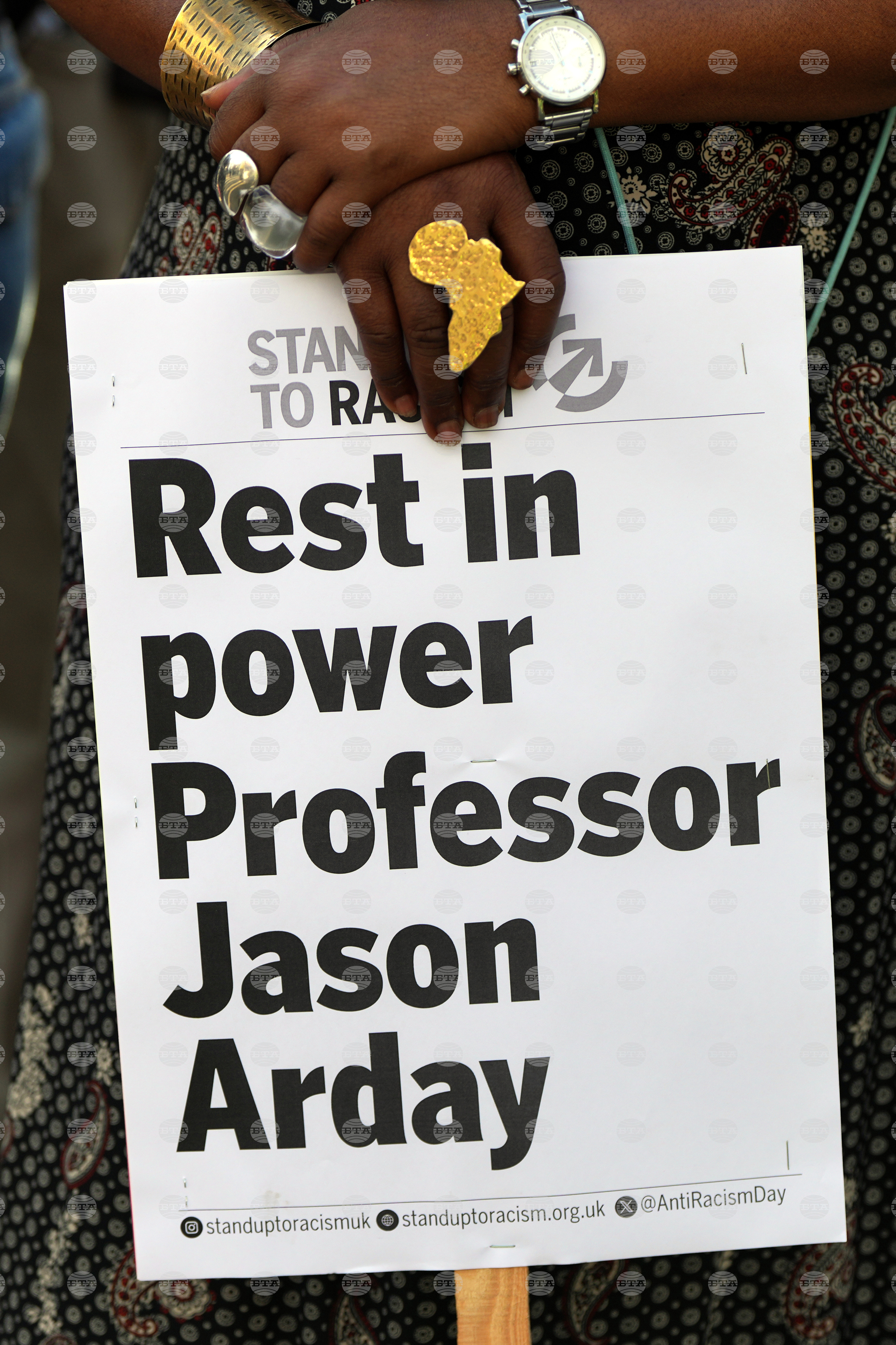 Britain Cambridge Professor Vigil