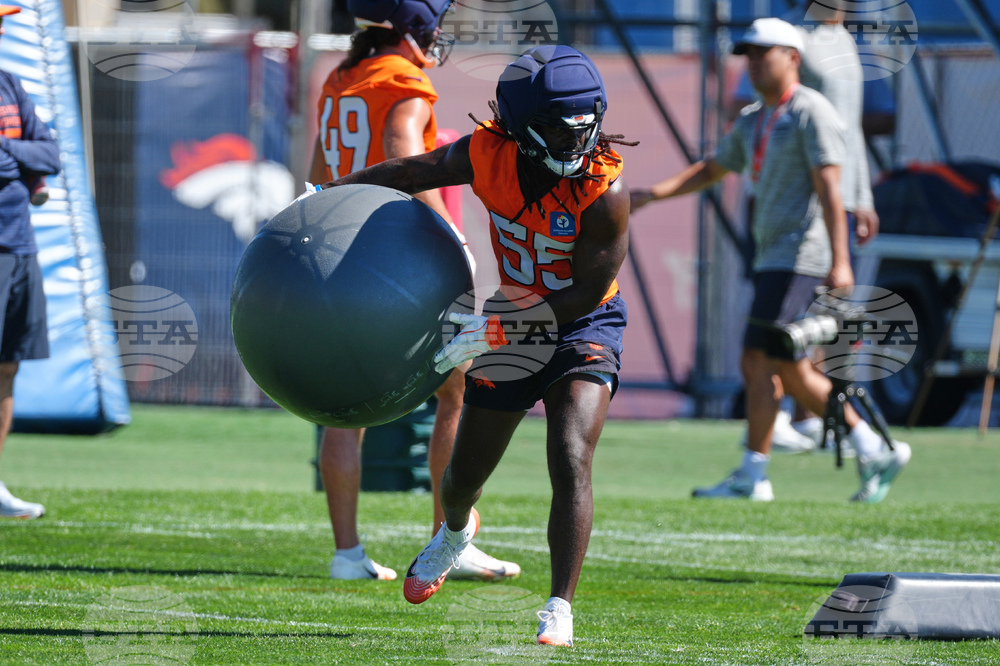 Broncos Camp Football