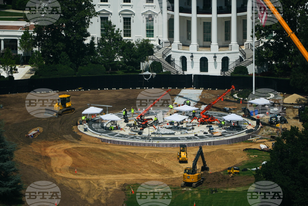 Trump White House Helipad