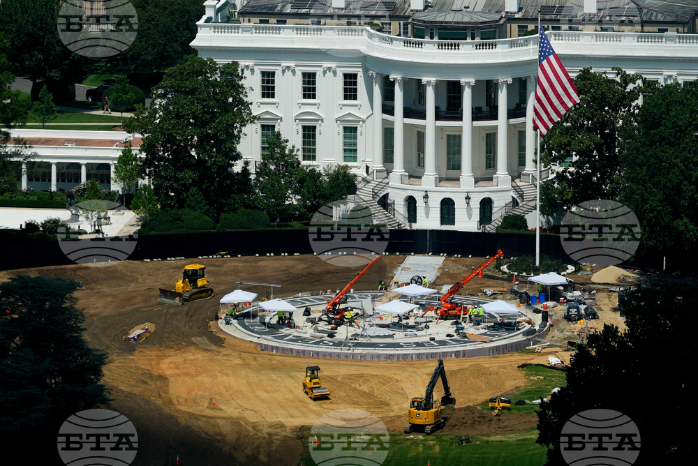 Trump White House Helipad