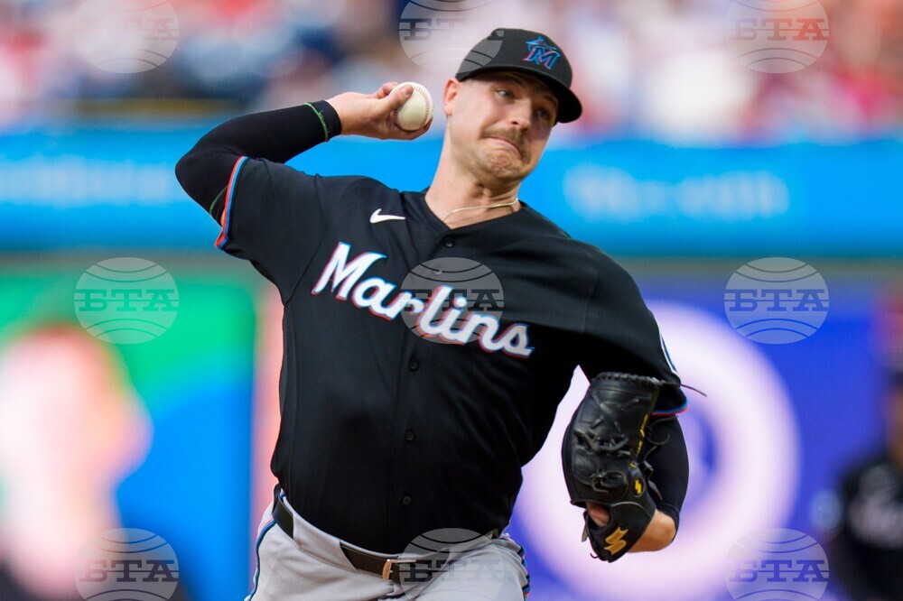 Marlins Phillies Baseball