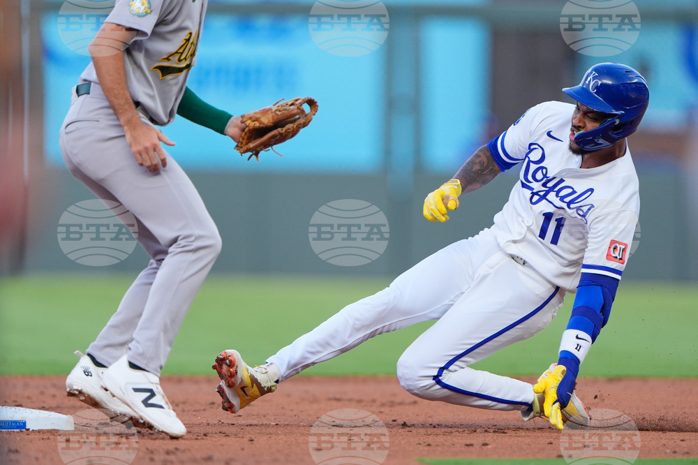 Athletics Royals Baseball