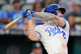 Athletics Royals Baseball