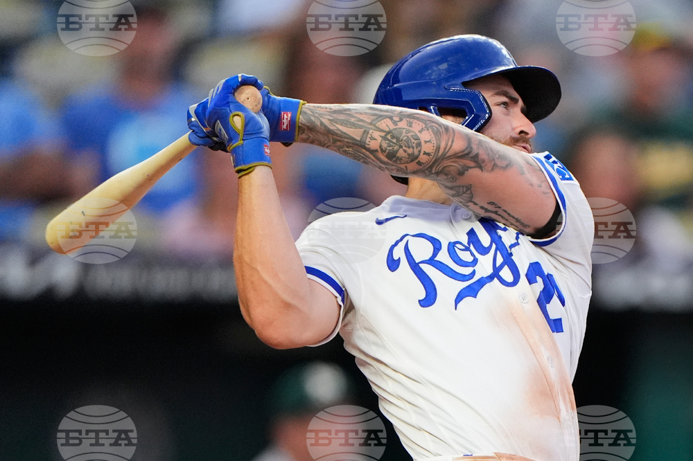 Athletics Royals Baseball