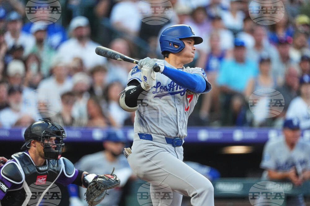 Dodgers Rockies Baseball