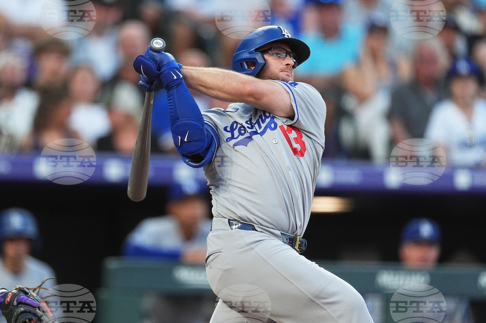 Dodgers Rockies Baseball