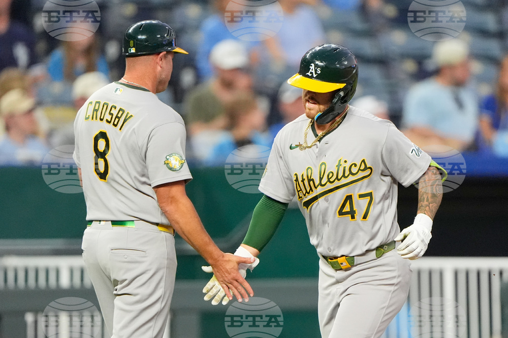 Athletics Royals Baseball