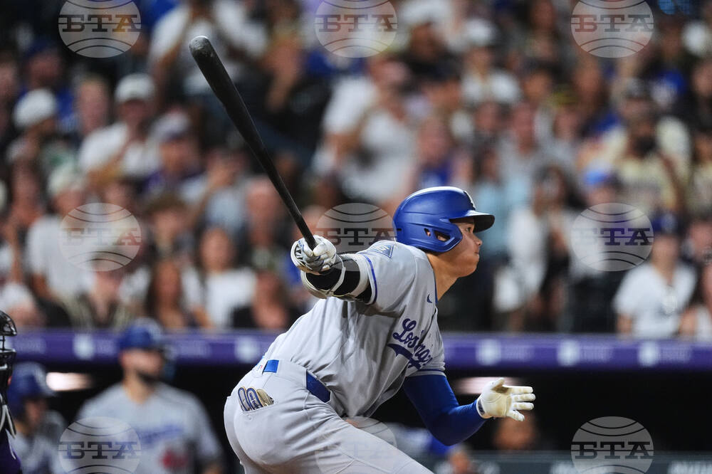 Dodgers Rockies Baseball