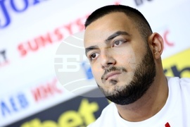 БФ Вдигане на тежести - пресконференция - Васил Маринов