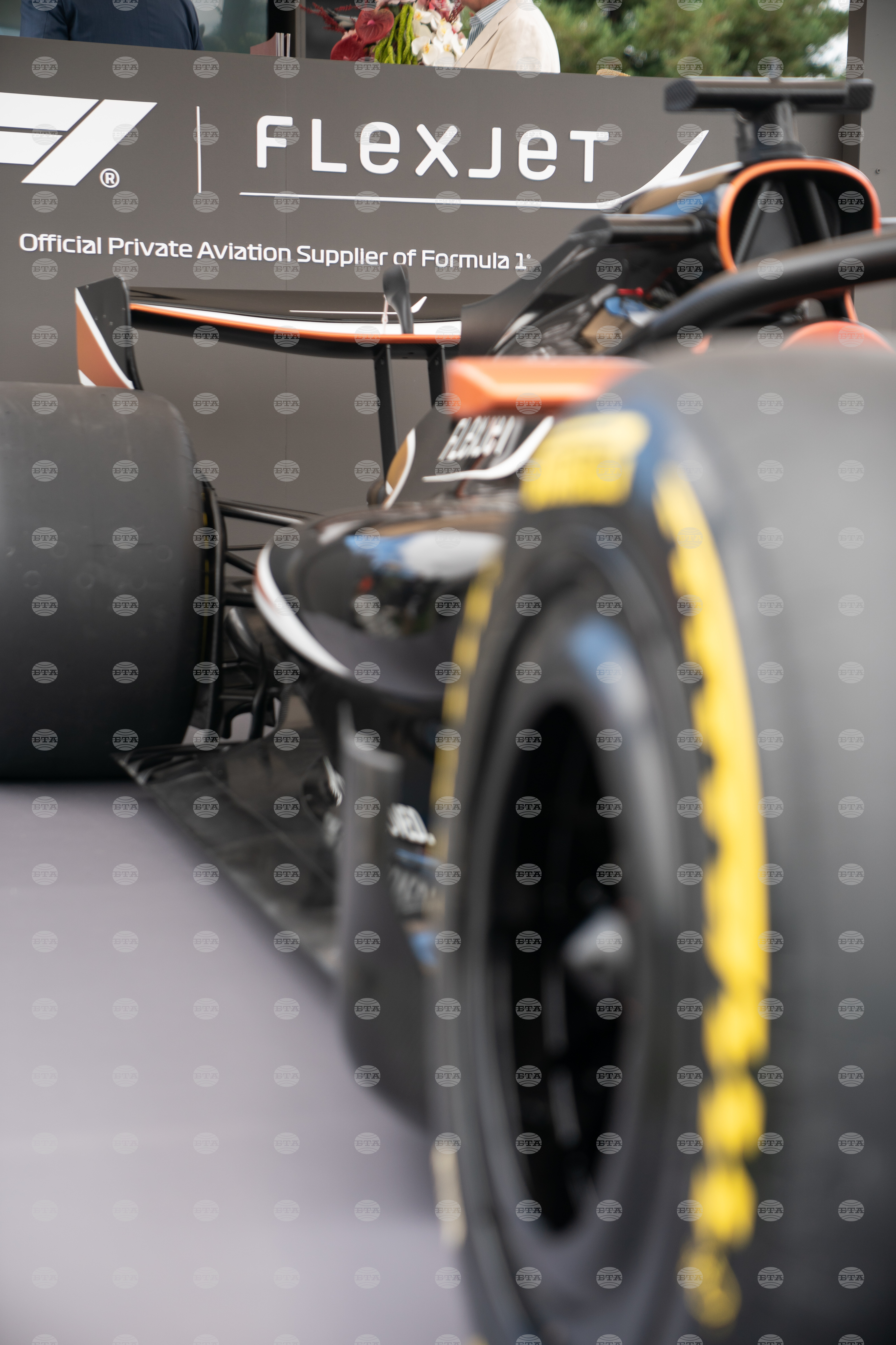 Flexjet Formula 1®  Car at The Quail