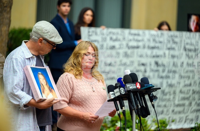 Press Conference with Survivor Parents Ahead of Oakland Social Media Trial