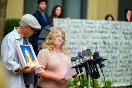 Press Conference with Survivor Parents Ahead of US Meta Trial